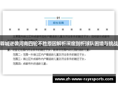 蓉城逆袭河南四轮不胜原因解析深度剖析球队困境与挑战 蓉城逆袭河南四轮不胜原因解析深度剖析球队困境与挑战